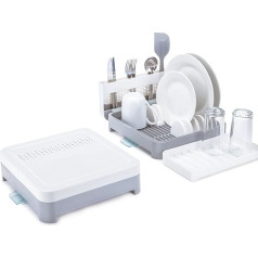 Minky versenkbarer Geschirrkorb, weiß