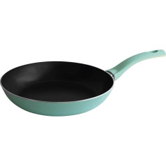 Prima Collection Aluminium Portofino Frying Pan with 5-Layer Non-Stick Coating and Scald-Free Handle, Diameter 20 cm, Basil Green, Suitable for All Levels Except Induction