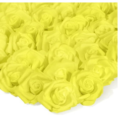 Juvale 100pcs Artificial Rose Heads Artificial Flowers Wedding Baby Shower Craft 3