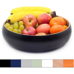 Dehaus® Large stylish bamboo bowl (30 cm).