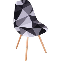 CHNSHOME Chair Covers Scandinavian Dining Room Chairs Set of 6 Slipcovers Scandinavian Kitchen Chair Scandinavian Chair Covers Kitchen