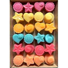 Gower Coast Crafts Handmade High Quality Strong Scented Wax Melts 24 x 5g