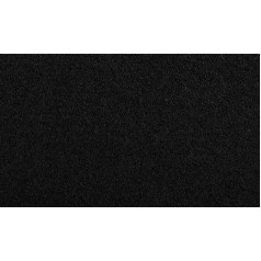 STOFFBOOK 2 mm Craft Felt Fabric Self-Adhesive Needle Felt Fabric E261 (Black-2 mm, 150 x 40 cm)