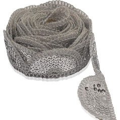 Weddecor Rich Embroidery Trim Lace for Wedding Burda, DIY Projects, Designer Clothing - Design 14, 2 Metres