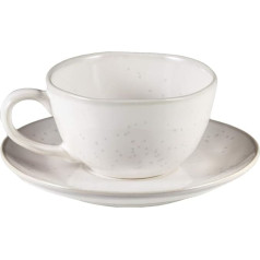 Set of 4 Saucers + Tea Cup - 180ml Bubble