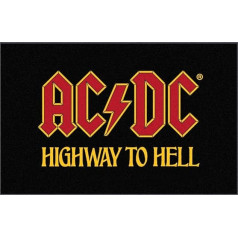 empireposter AC/DC - Highway to Hell - Fußmatte, Größe: 60 x 40 cm, Material Polypropylen