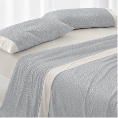 Burrito Blanco Duvet Cover Set for 90 cm Bed (+ Sizes Available) Polyester 50% Cotton 50% Cotton Design 041 Ocean (90 x 190/200 cm)