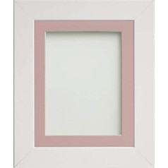 Frame Company Watson Range Pink Mount Picture Photo Frame with White Mount * Choice of Sizes* 50 x 40 cm for pic 40 x 30 cm