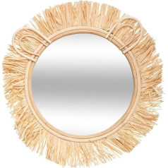 Lion Rafia Mirror