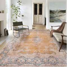 TALETA Living Room Rug, Washable Non-Slip Colourful Rugs with Pattern for Living Room, Bedroom, Vintage Oriental Rug, Large: 160 x 230 cm