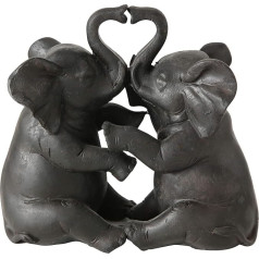 Whole House Worlds Whole House Worlds The Playful Affordable Prices Decorative Elephant Sculpture Bronze Tone 6 1/4