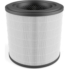 AEG AFFCAR2 Care Protective Filter (Fits AX31-201GY Air Purifier, Active Virus Protection, Eliminates 99.9% of Bacteria and Viruses, Pure Air, Fine Dust Filtration, Long Life, Grey)