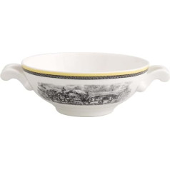 Villeroy & Boch Audun Ferme Soup Cup, 400 ml, Premium Porcelain, White / Multicolour