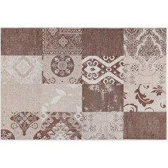 ABC Tappeti Carpet Velluto Ensemble Beige/Brown 140 x 200 cm