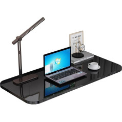 RUANLOV Wandmontierter Klapptisch, Klappbare Werkbank, Klapptisch Mit Halterung Aus Edelstahl, Schwimmender Multifunktionaler Esstisch, Geeignet für KüChe, Esszimmer (70x40cm)