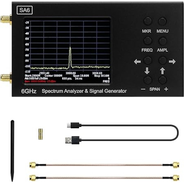 HamGeek SA6 6GHz Spectrum Analyzer Signal Generator RF Signal Source