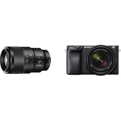 Sony FE 90 f/2.8 G | Full Frame, Medium Tele/Macro Lens (SEL90M28G) & Alpha 6400 | APS-C Mirrorless Camera with 16-50mm f/3.5-5.6 Power Zoom Lens