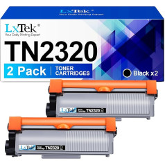 LxTek TN2320 Toner Compatible with Brother TN-2320 TN2320 TN-2310 Toner for Brother MFC-L2700DW MFC-L2700DN MFC-L2720DW HL-L2340DW HL-L2300D DCP-L2520DW DCP-L2540DN MFC-L27400DN DW DW HL-L23 60DN (2