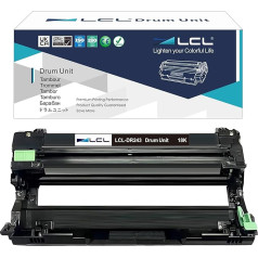 LCL Compatible Drum for Black DR-243 DR243 DR243CL DR-243CL (1 Drum) Replacement for Brother HL-L3210CW HL-L3230CDW HL-L3270CDW MFC-L3710CDW MFC-L3750CDW MFC-L3770CDW MFC-L37333 0CDW CDW DCP-L3510CDW