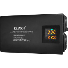 Automātiskais sprieguma stabilizators SER-1000-W , precizitāte 8%