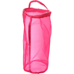SUPVOX Knitting Yarn Storage Bag Net Wool Yarn Storage Bag Large (Pink) Nylon Rosy Large