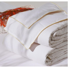 Sancarlos – Vivaldi Duvet, Density 180 g + 120 g, 92% Down, 8% Feather, 4 Seasons, White
