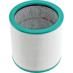 SPARES2GO 360° Glass Hepa Filter Compatible with Dyson Pure Cool Link Tower Air Purifier