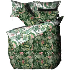 furn. Azaela Duvet Cover and Pillowcase Set, Jade, Single