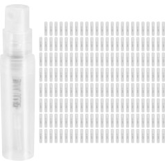 zilitol 200 Pieces/Lot 2 ml Transparent Plastic Spray Bottle Small Cosmetic Packaging Atomiser Perfume Bottles Atomization Spray Liquid Container