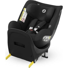 Maxi-Cosi Mica Eco i-Size Car Seat 360 Degree Rotation 3M-4J (61-105cm), i-Size Baby Car Seat, 5 Reclining Positions, Adjustable Headrest, G-CELL Side Impact Protection, Authentic Black