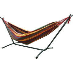 Ambientehome Stand Red Hammock