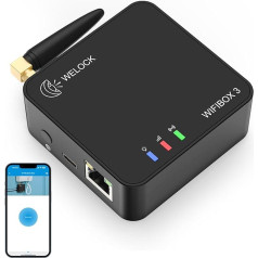 WELOCK WIFIBOX 3 Smart Bluetooth Gateway WiFi for Welock Electronic Door Lock, for Remote Unlocking and Alexa Connection