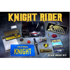 Doctor Collector DCKITT01 Knight Rider F.L.A.G Agent Kit Figure, Multi-Colour, One Size