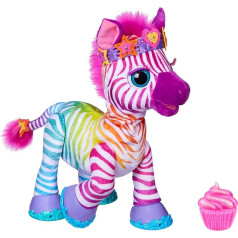 furReal Zenya My Rainbow Zebra, Interactive Animal Toy for Girls and Boys from 4 Years