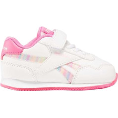 Reebok Baby Girls' Royal CL JOG 3.0 1V Trainers, White/Trupnk/PNKGLW, 23 EU, White Trupnk Pnkglw