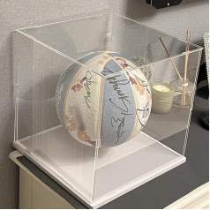 Acrylic Display Case Display Case 40 cm 45 cm 50 cm 60 cm 70 cm Clear Boxes For Car Basketball Sneaker Storage, Large Large Collectibles Square Display Stand / Caja De Acrilico Transparent ( Color : W
