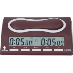 Professioneller Digitaler Schachuhr-Timer, Countdown-Modus, Mehrere Timing-Regeln, Geeignet für Schachspieler zu Hause oder in Trainingseinrichtungen