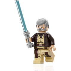 Obi Wan Kenobi Lego Minifigure Star Wars Loose From 75052 Mos Eisley Cantina by LEGO