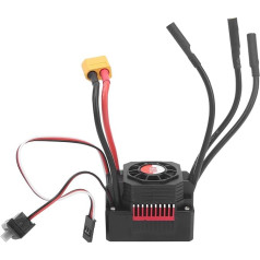 VGEBY 45A Waterproof Electric Speed Controller Brushless RC Car Controller with XT60 Plug for 1/10 1/12RC Car