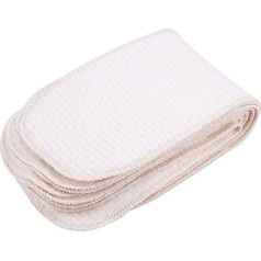 Pack of 20 Breathable Cotton Baby Nappies for Newborns, Reusable Washable Nappy Cloths with Insert Nappies, Cool and Dry