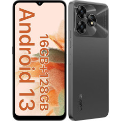 UMIDIGI A15C Smartphone Without Contract 2023, 4G Mobile Phone Without Contract, Octa-Core 16GB (8GB + 8GB)+128GB/1TB, 48MP + 8MP, 6.7 Inch HD + Display, 5000mAh, Dual SIM Android 13 Simlock-free