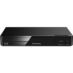 Panasonic DMP-BDT167EF Blu-Ray-Player 3D Schwarz DVD/Blu-Ray player - DVD/Blu-Ray Players (NTSC,PAL, 1080p, DSD,DTS-HD Master Audio,Dolby Digital,Dolby Digital Plus,Dolby TrueHD, 5.1 Kanäle, AVCHD,BDMV,MKV,MPO,XVID, AAC,ALAC,FLAC,MP3,WAV,WMA)