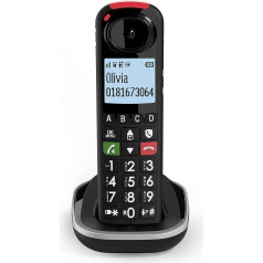 SwissVoice Xtra Additional handset Redial Illuminated display Black