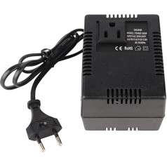300 W Power Transformer Voltage Converter AC 220 V to 110 V EU Worldwide Plug Adapter, Universal Travel Adapter Wall Charger AC Power Plug Adapter USB Charging Sockets