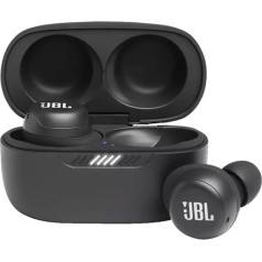 JBL Live Free NC+ TWS Wireless In-Ear Headphones with Noise Cancelling, Blue, up to 21 Hours Battery Life, Includes Charging Box