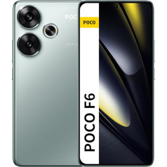 Xiaomi Poco F6, Snapdragon® 8s Gen 3, Flow AMOLED 120Hz Display, 90W Turbo Charging, 50MP Dual Camera with OIS, 12GB+512GB, Green