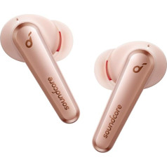 soundcore Anker Liberty Air 2 Pro Bluetooth Kopfhörer, Aktive Noise Cancelling Geräuschunterdrückung, PureNote Technologie, 6 Mikrofone, 26 Std. Akku, Bluetooth 5(Rosenquarz) (Generalüberholt)