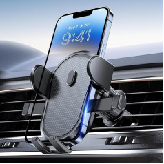 Miracase Telefonhalterung für Auto [Auto-Lock-Clip] Telefonhalterung für Auto, Freisprecheinrichtung, für alle Smartphones von 4,0-7 Zoll