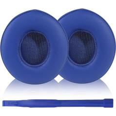 Aiivioll Dr. DRE Wireless Replacement Ear Pads Professional Replacement Ear Pads Compatible with Beats Solo 2 Solo 3 Wireless Bluetooth Headphones (Dark Blue)