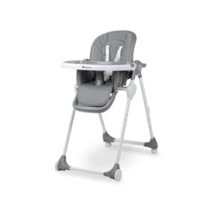 Bebeconfort Looky Highchair, Height Adjustable Highchair, 6 Months to 3 Years, Up to 15 kg, Warm Grey